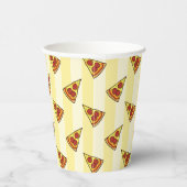 Gobelets En Papier Papier d'enveloppement Motif de pizza (Droite)