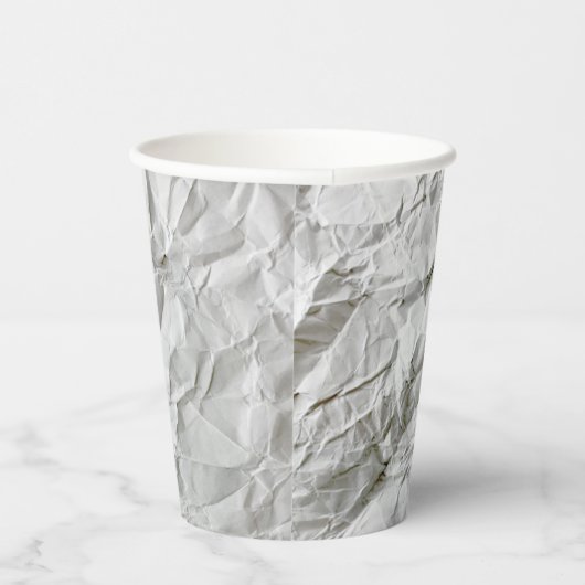 Gobelets En Papier Papier ridé drôle (Droite)