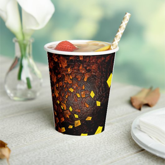 Gobelets En Papier Papier torse (Insitu)