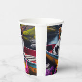 Gobelets En Papier Papillon à la pagaie : une aventure Pittoresque (Droite)