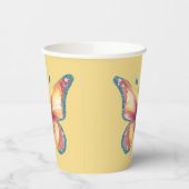 Gobelets En Papier Papillon gai (Gauche)