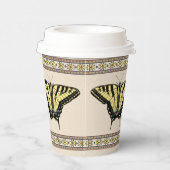 Gobelets En Papier Papillon Southwestern jaune Swallowtail (Droite)