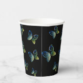 Gobelets En Papier papillons volants nature (Droite)