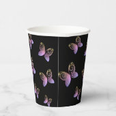 Gobelets En Papier papillons volants nature (Droite)