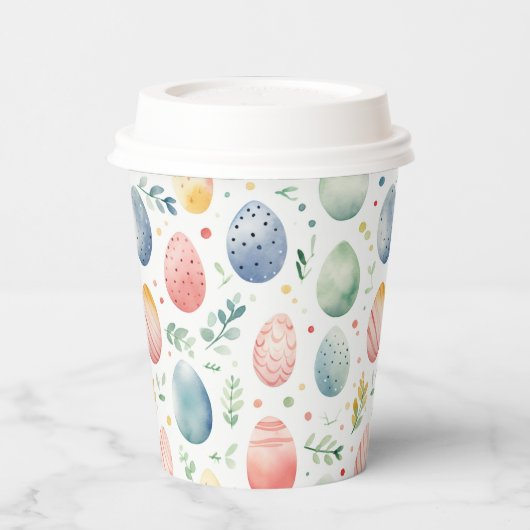 Gobelets En Papier Pâques Egg Pastel Serenade (Gauche)