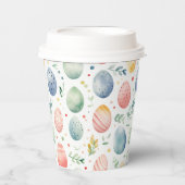 Gobelets En Papier Pâques Egg Pastel Serenade (Recto)