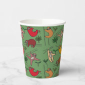 Gobelets En Papier Parcelles de jungle (Gauche)