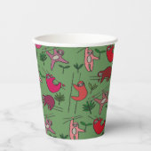 Gobelets En Papier Parcelles de jungle (Recto)