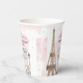 Gobelets En Papier Paris Anniversaire Café Parisien Tea Party Anniver (Droite)