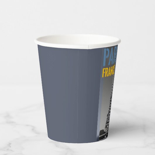 Gobelets En Papier Paris France (Droite)