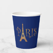 Gobelets En Papier Paris Thématique Sweet 16 (Recto)