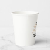Gobelets En Papier Parle trente pour moi (Droite)