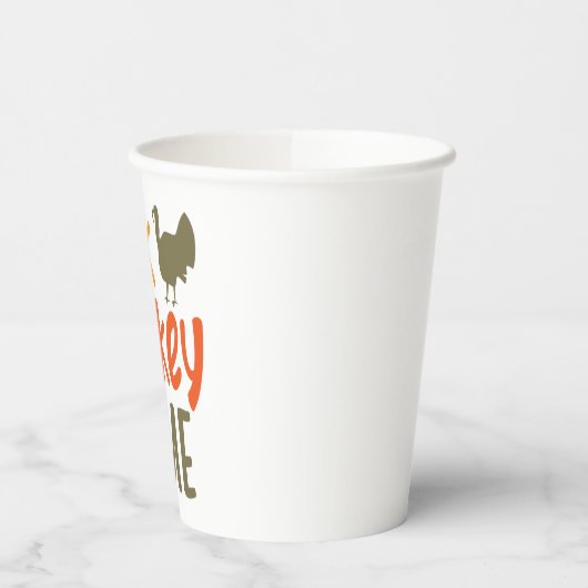 Gobelets En Papier Parlez de la Turquie à moi Coupe de papier (Gauche)