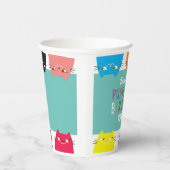 Gobelets En Papier Parti Anniversaire de enfant personnalisé (Droite)