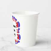 Gobelets En Papier Parti de surveillance électorale (Gauche)