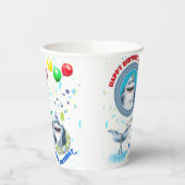 Gobelets En Papier Parti des Anniversaires de enfants de requins (Gauche)