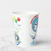Gobelets En Papier Parti des Anniversaires de enfants de requins (Droite)