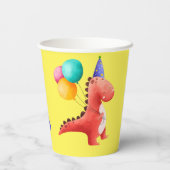 Gobelets En Papier Parti Dinosaur (Verso)