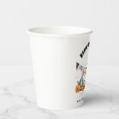 Gobelets En Papier Parti Halloween citrouille (Droite)