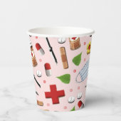 Gobelets En Papier Parti Médicale (Verso)