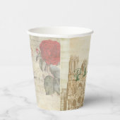 Gobelets En Papier Parti vintage (Droite)