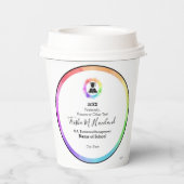 Gobelets En Papier Partie de graduation des tasses à papier HAMbWG (Verso)