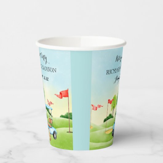 Gobelets En Papier Partie de retraite (Gauche)