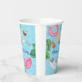 Gobelets En Papier Partie du pool (Gauche)