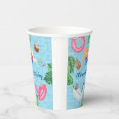 Gobelets En Papier Partie du pool (Droite)