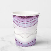 Gobelets En Papier Parties scintillant Abstraite Strata Mariage Cheer (Droite)