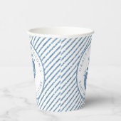 Gobelets En Papier Parties scintillant bleue Baby shower pieds bébé P (Droite)