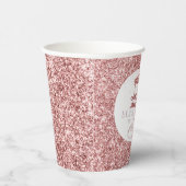 Gobelets En Papier Parties scintillant Carrousel Premier anniversaire (Droite)