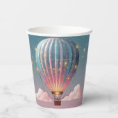 Gobelets En Papier Parties scintillant étincelantes Baby shower à bal (Verso)