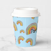 Gobelets En Papier Party Time! Kawaii Rainbow Paper cup (Droite)