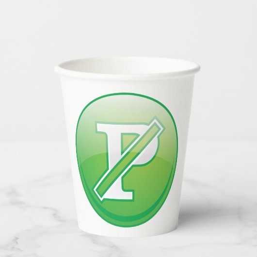 Gobelets En Papier Pas de parking (Recto)