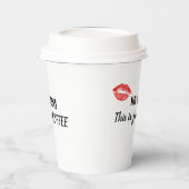 Gobelets En Papier Pas de soucis, c'est juste du CAFÉ (Gauche)