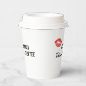 Gobelets En Papier Pas de soucis, c'est juste du CAFÉ (Droite)