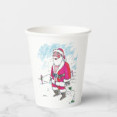 Gobelets En Papier Pas de tasses de papier Ho-Ho-Ho (Recto)