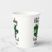 Gobelets En Papier Pas Lucky Juste Béni (Droite)