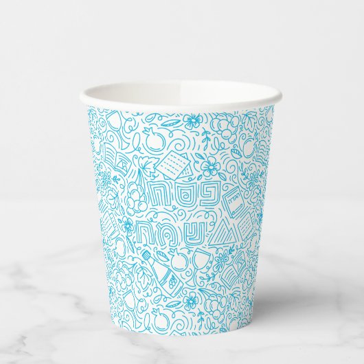 Gobelets En Papier Passover Paper cup (Gauche)