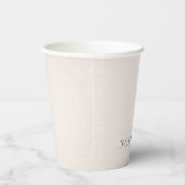 Gobelets En Papier Passover Seder Modern Linen Disposable Cup  (Droite)
