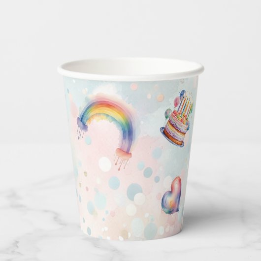 Gobelets En Papier Pastel (Verso)