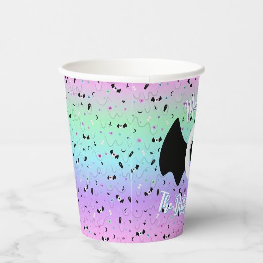 Gobelets En Papier Pastel Goth (Droite)