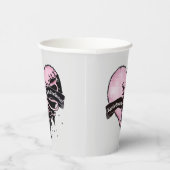 Gobelets En Papier Pastel Goth Heart | Émotionnel et sans émotion (Droite)