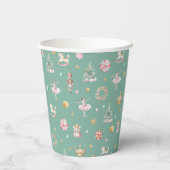 Gobelets En Papier Pastel Nutcracker fête d'anniversaire (Verso)