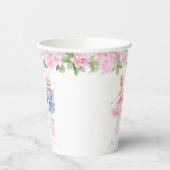 Gobelets En Papier Pastel Nutcracker Noël Personnalisé (Gauche)