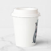 Gobelets En Papier Pastèque gris Hippo (Droite)