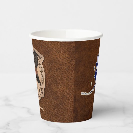 Gobelets En Papier Patch Flying Moose Aviation (Gauche)