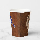 Gobelets En Papier Patch Flying Moose Aviation (Droite)