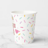 Gobelets En Papier Patch Preppy Twelve est une ambiance 12e anniversa (Gauche)